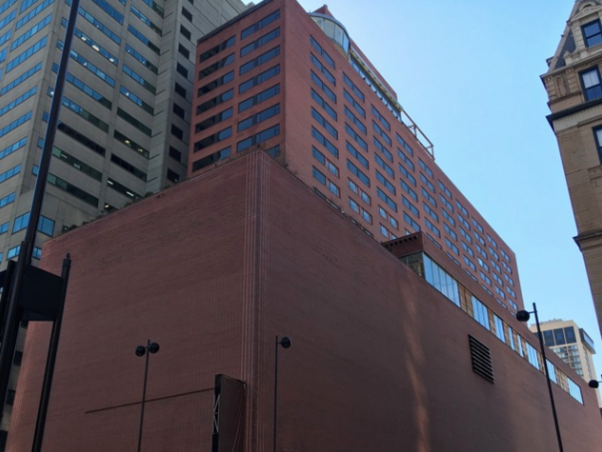 The Terrace Plaza Hotel has sat vacant for about ten years.